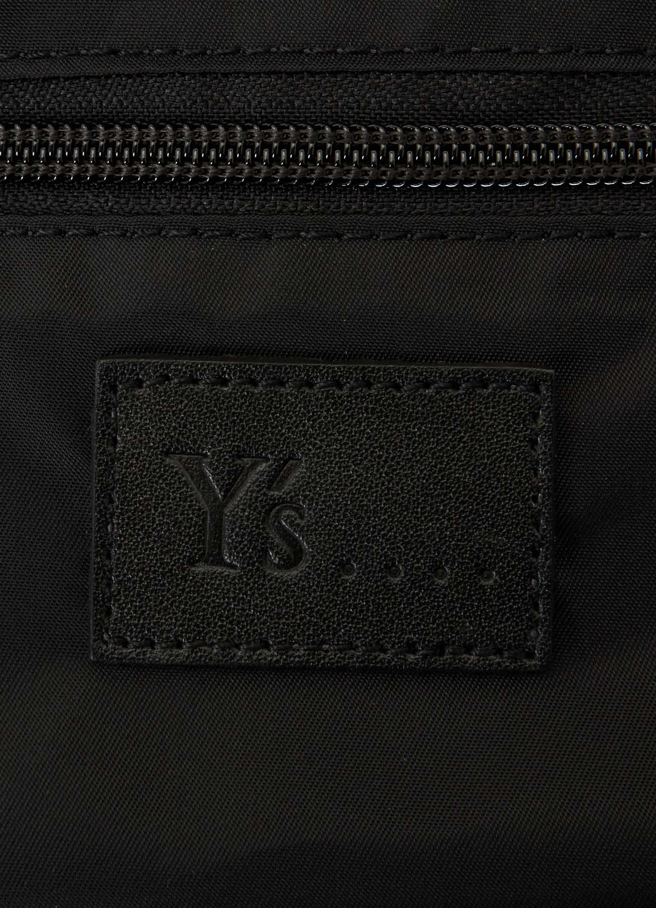 COW LEATHER / NYLON KNAPSACK