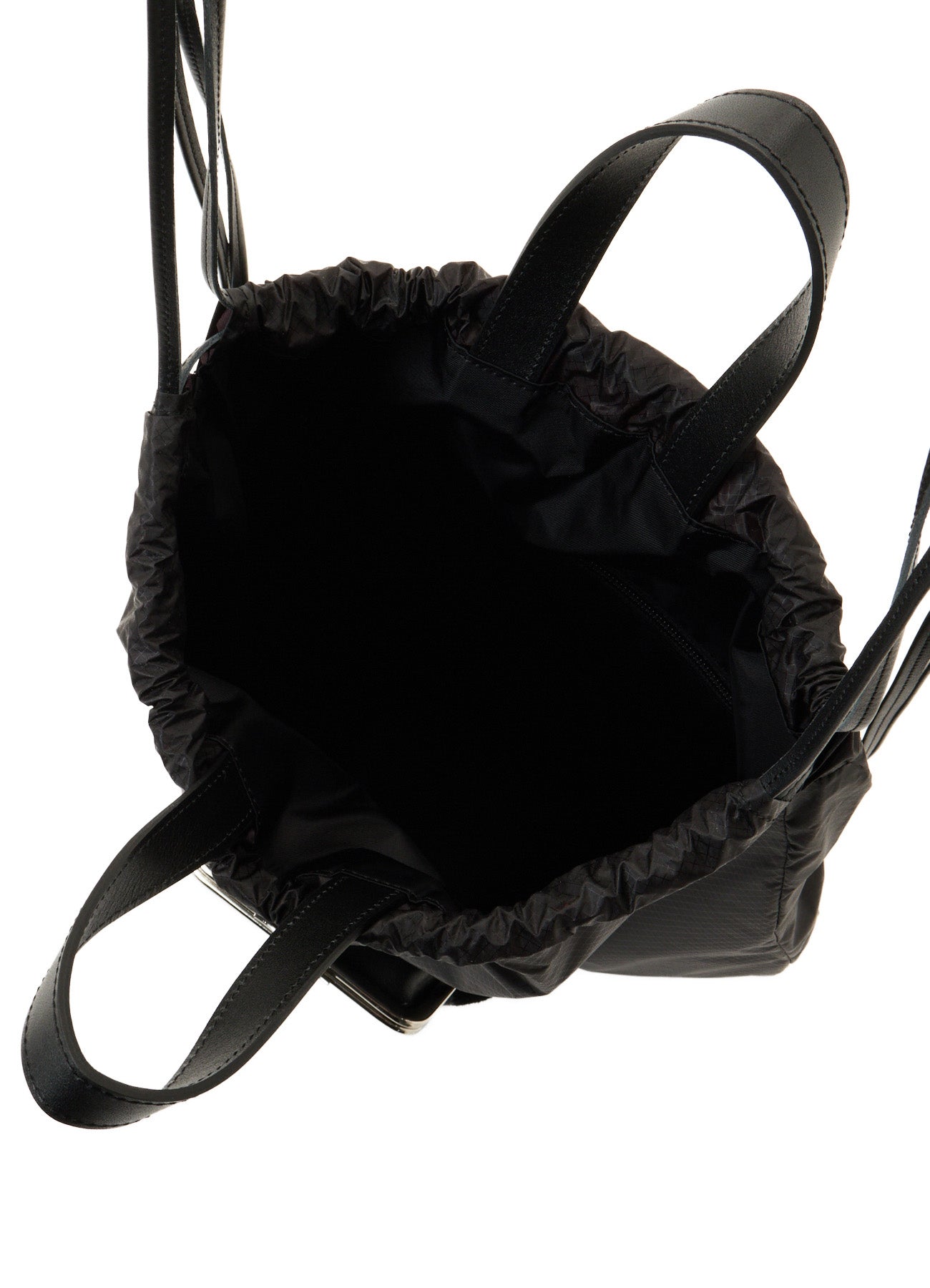 COW LEATHER / NYLON KNAPSACK