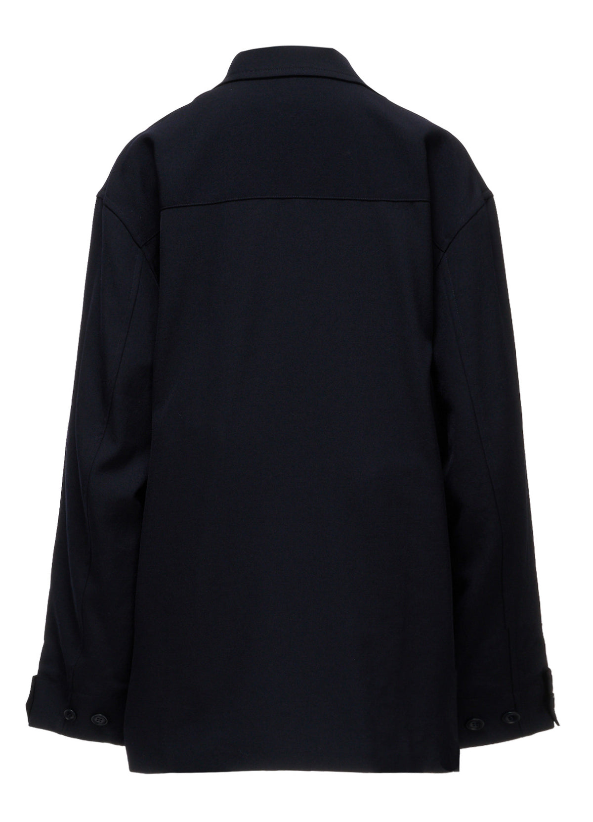 WOOL GABARDINE 4-POCKET JACKET