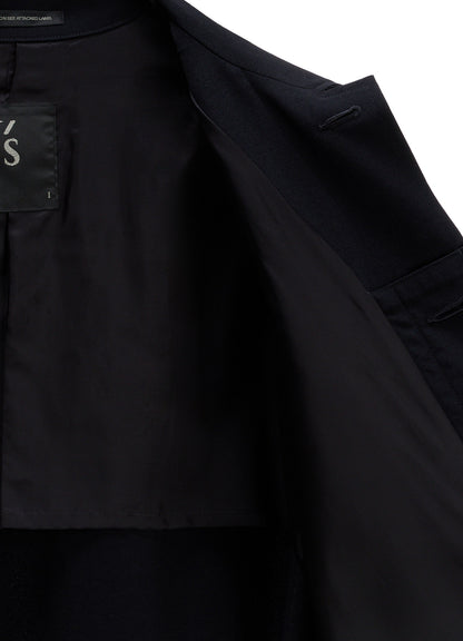 WOOL GABARDINE 4-POCKET JACKET