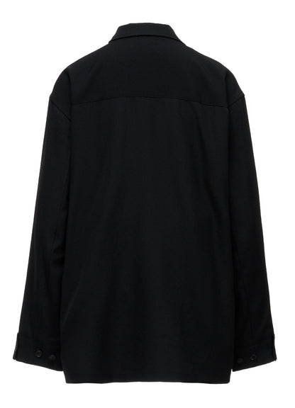 WOOL GABARDINE 4-POCKET JACKET