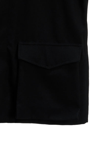 WOOL GABARDINE 4-POCKET JACKET