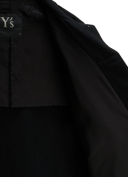 WOOL GABARDINE 4-POCKET JACKET