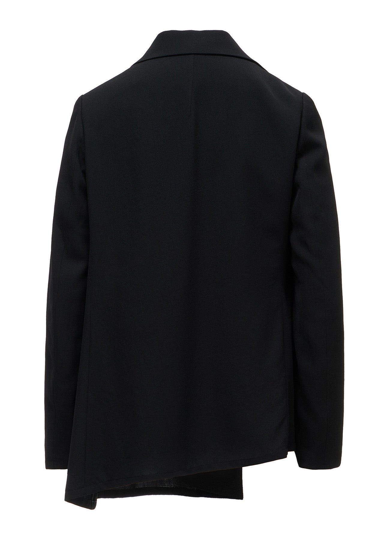 WOOL SERGE ASYMMETRIC JACKET – THE SHOP YOHJI YAMAMOTO