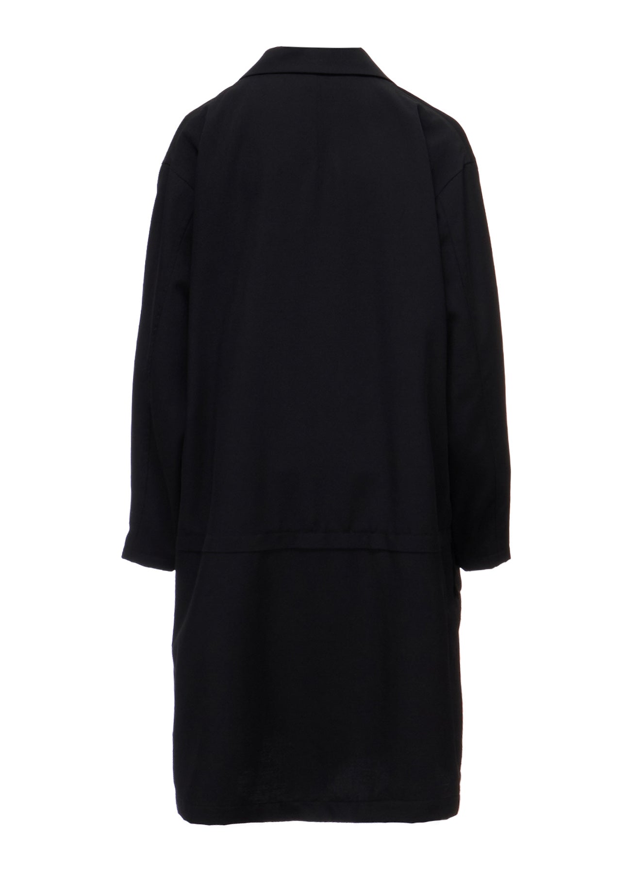 WOOL GABARDINE HORIZONTAL PANEL JACKET