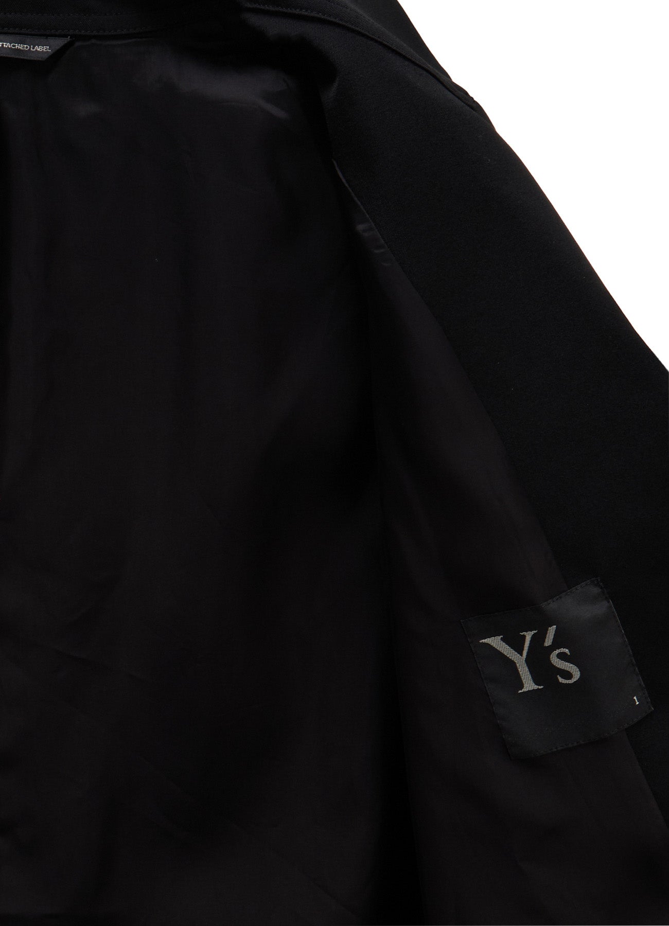 WOOL GABARDINE HORIZONTAL PANEL JACKET – THE SHOP YOHJI YAMAMOTO