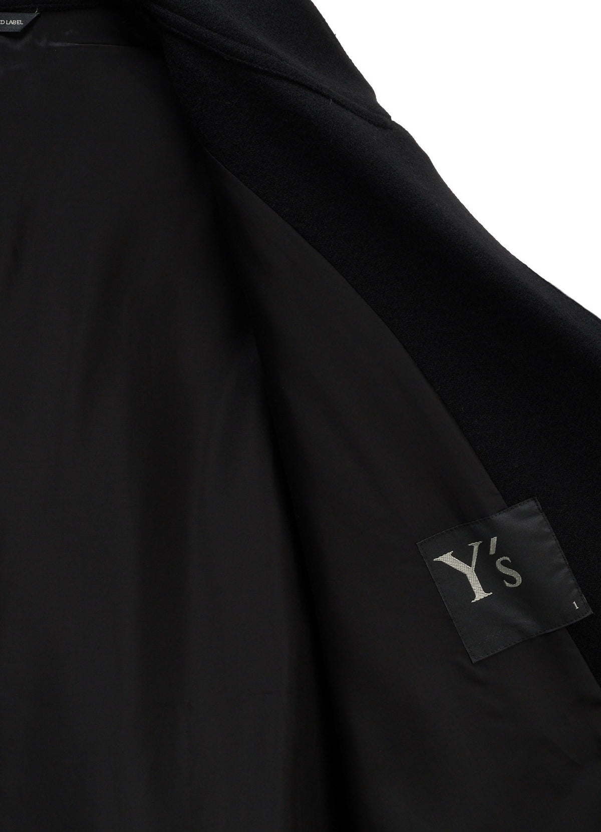 WOOL BLEND TWILL FLANNEL PANEL JACKET