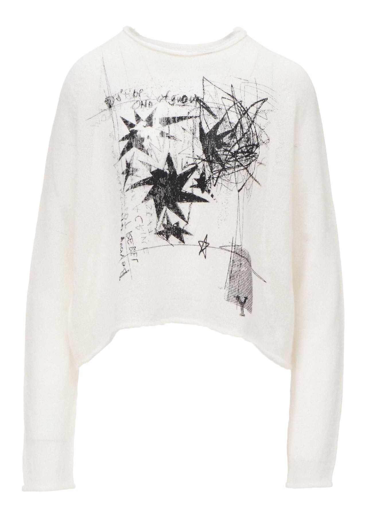 トップス aya yamanaka Blanket jumper BABY ALPACA SHORT PULLOVER KNIT – THE SHOP YOHJI YAMAMOTO