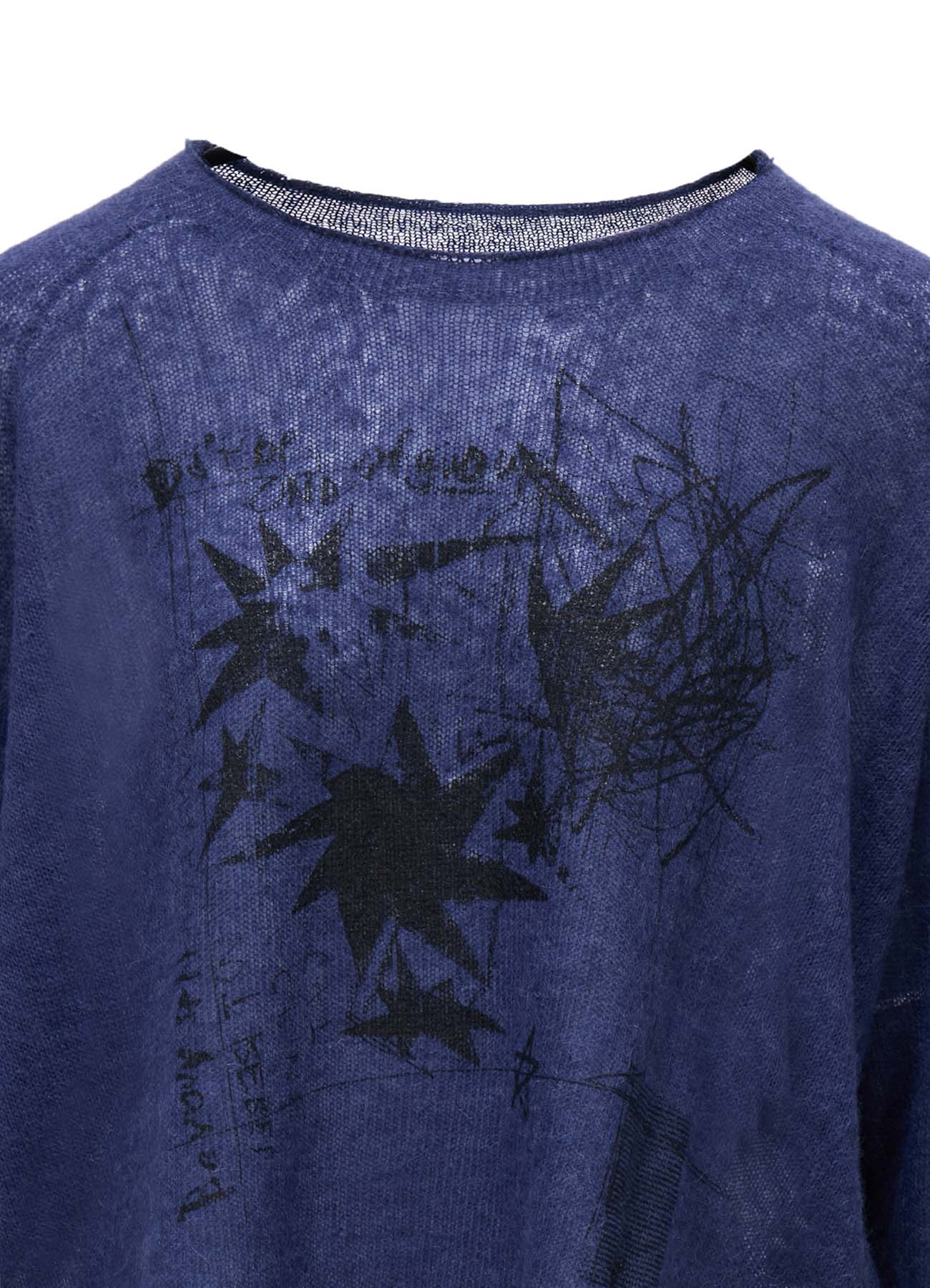 BABY ALPACA SHORT PULLOVER KNIT – THE SHOP YOHJI YAMAMOTO