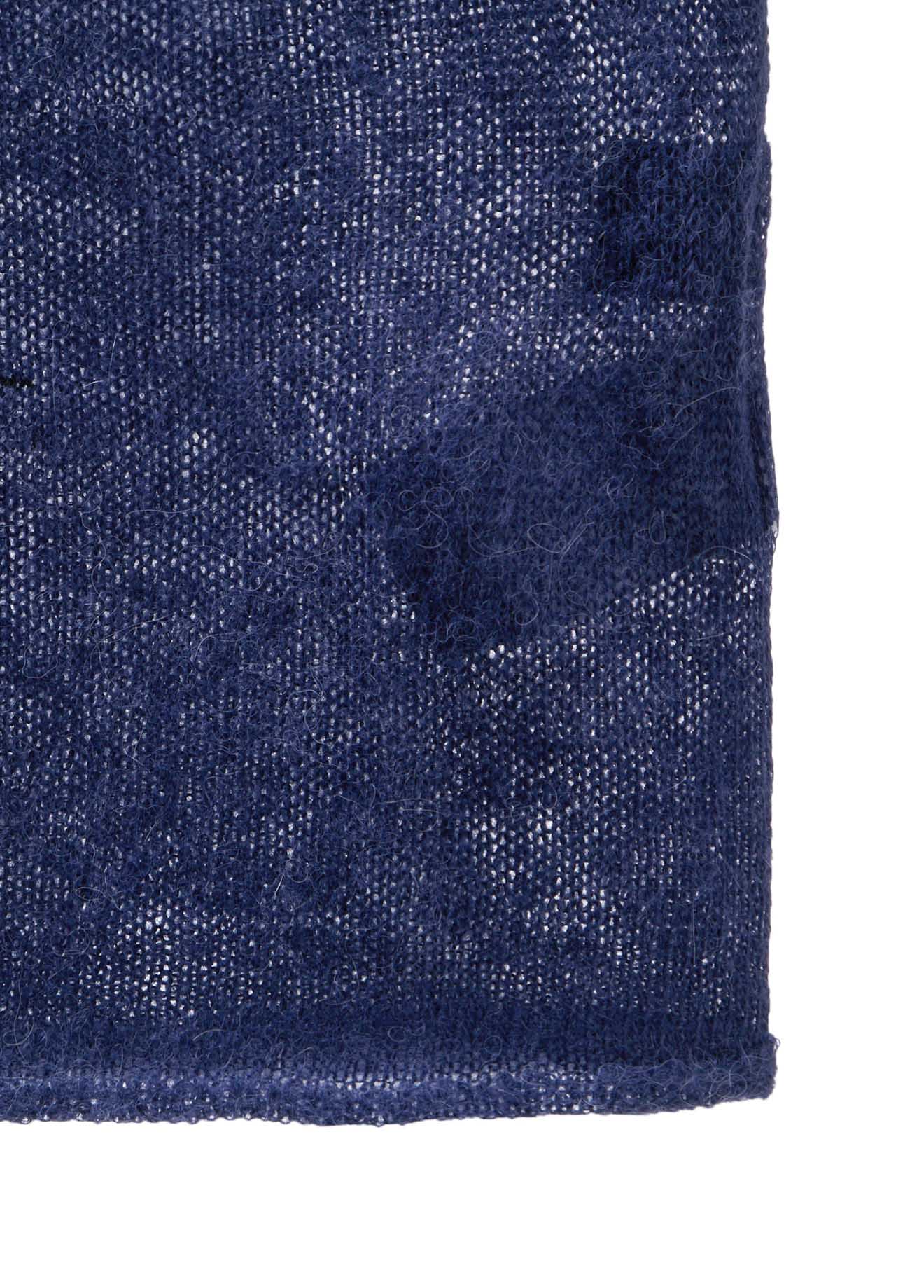 BABY ALPACA SHORT PULLOVER KNIT