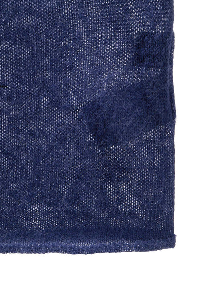 BABY ALPACA SHORT PULLOVER KNIT