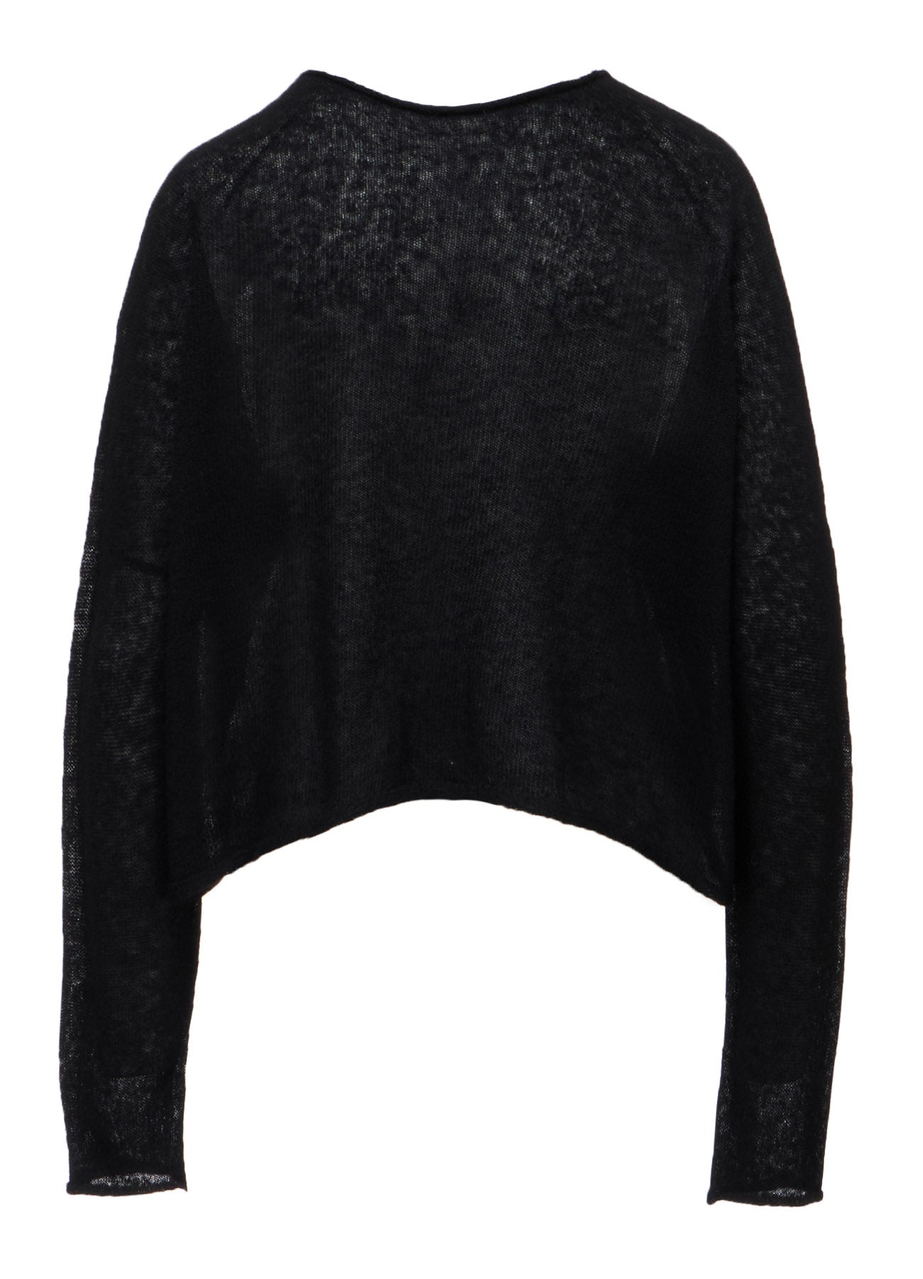 BABY ALPACA SHORT PULLOVER KNIT – THE SHOP YOHJI YAMAMOTO