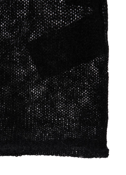BABY ALPACA SHORT PULLOVER KNIT
