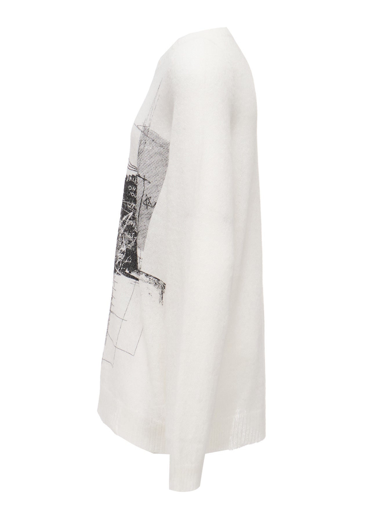 BABY ALPACA PULLOVER KNIT – THE SHOP YOHJI YAMAMOTO