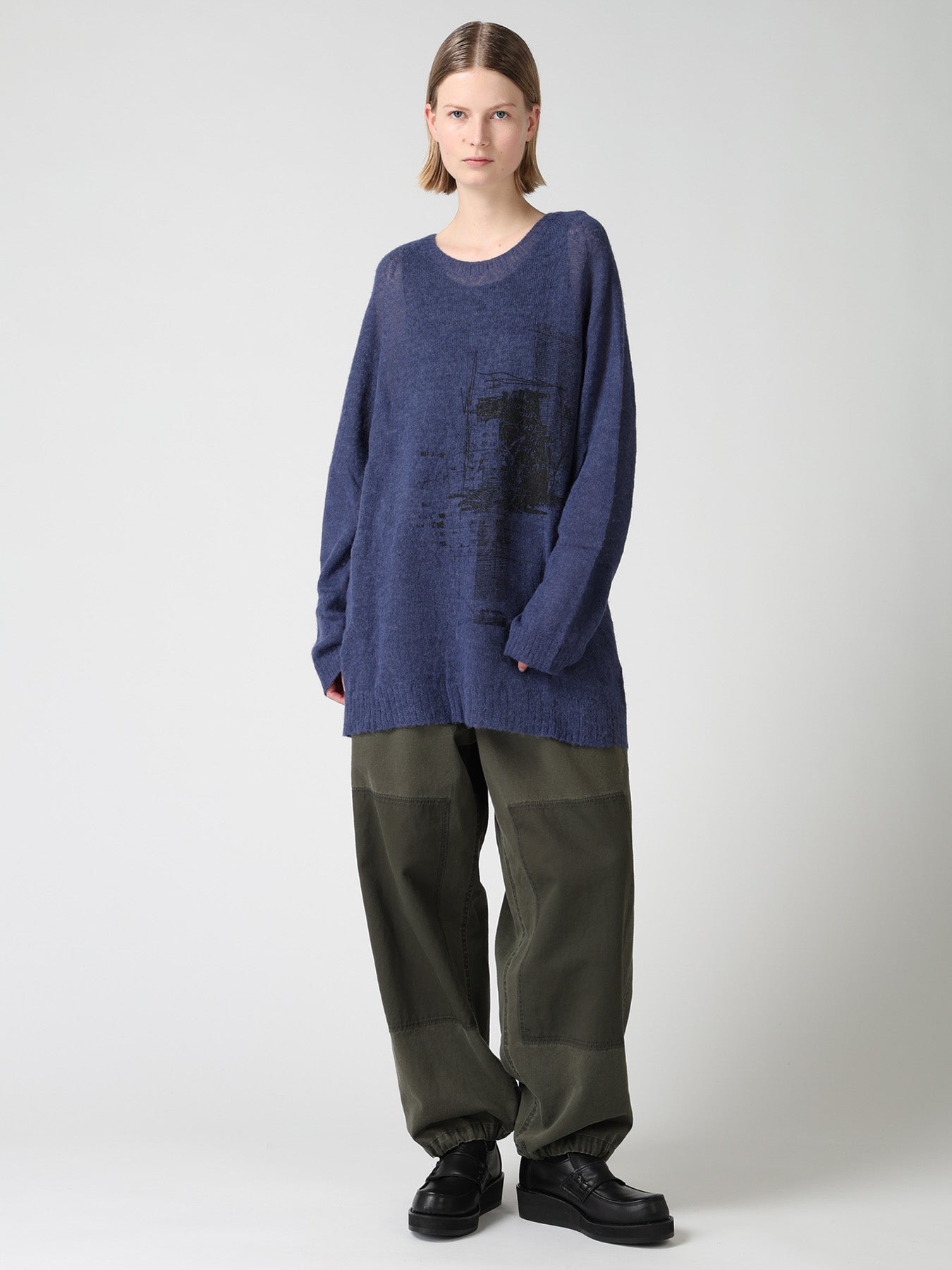 BABY ALPACA PULLOVER KNIT