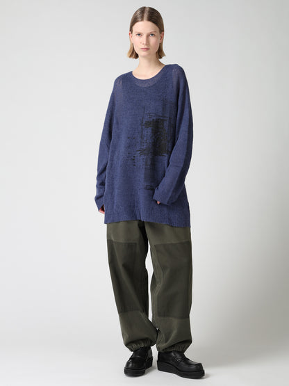 BABY ALPACA PULLOVER KNIT