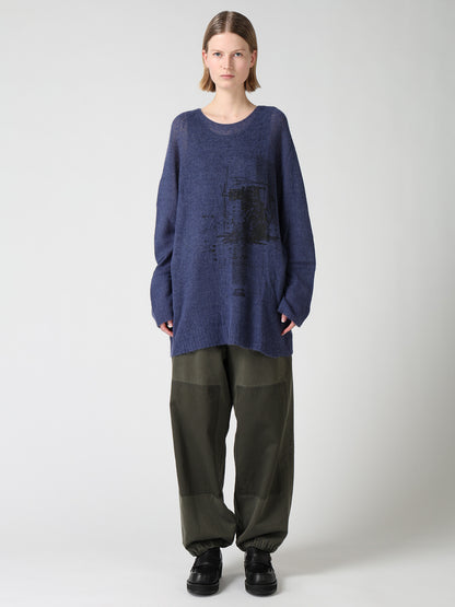 BABY ALPACA PULLOVER KNIT