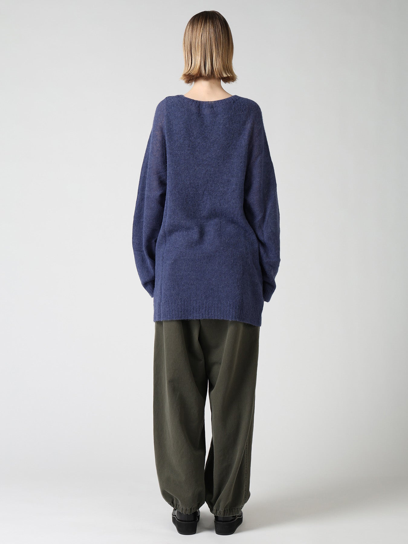 BABY ALPACA PULLOVER KNIT
