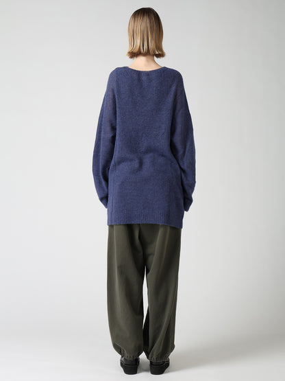 BABY ALPACA PULLOVER KNIT