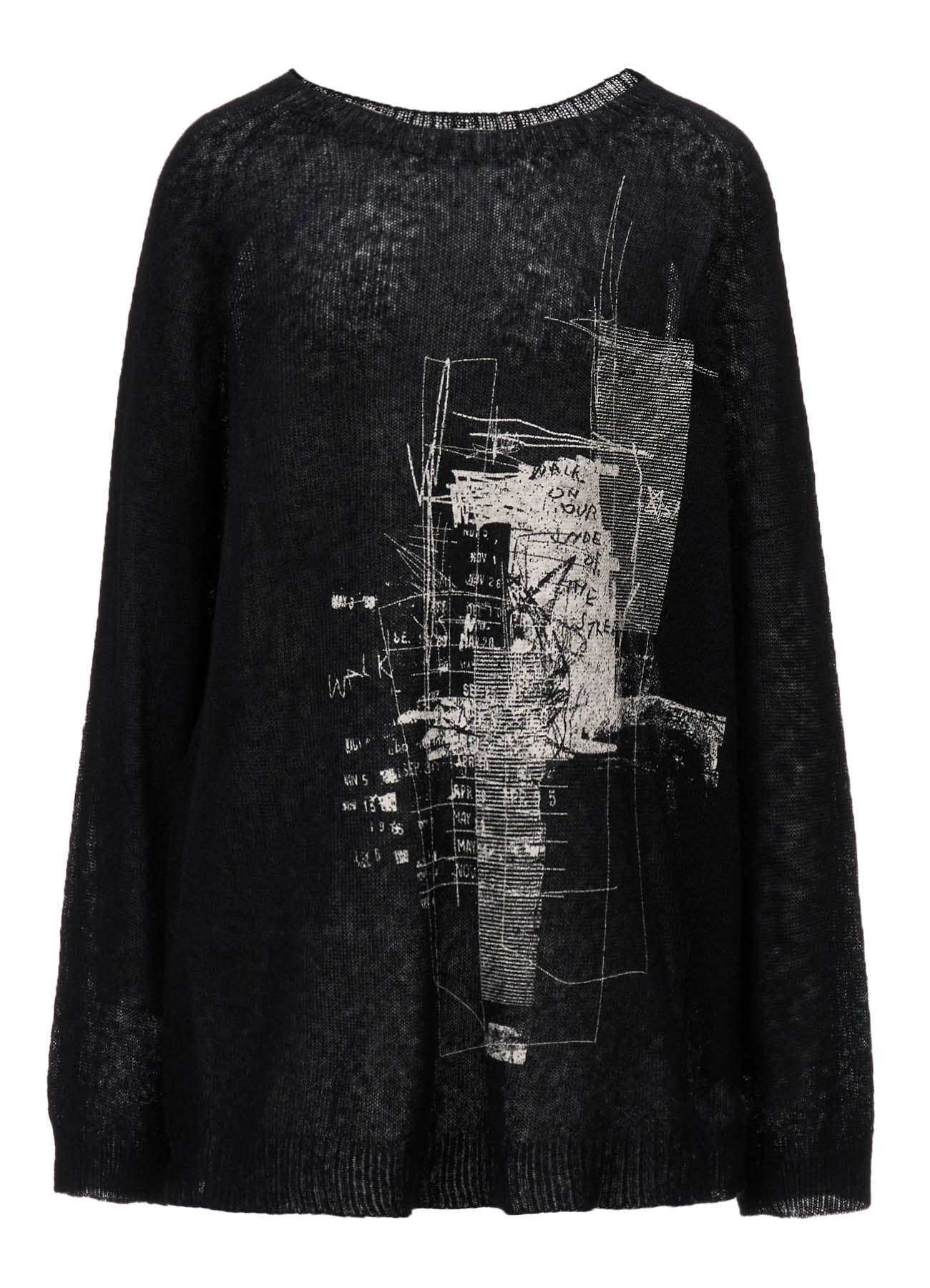 BABY ALPACA PULLOVER KNIT – THE SHOP YOHJI YAMAMOTO