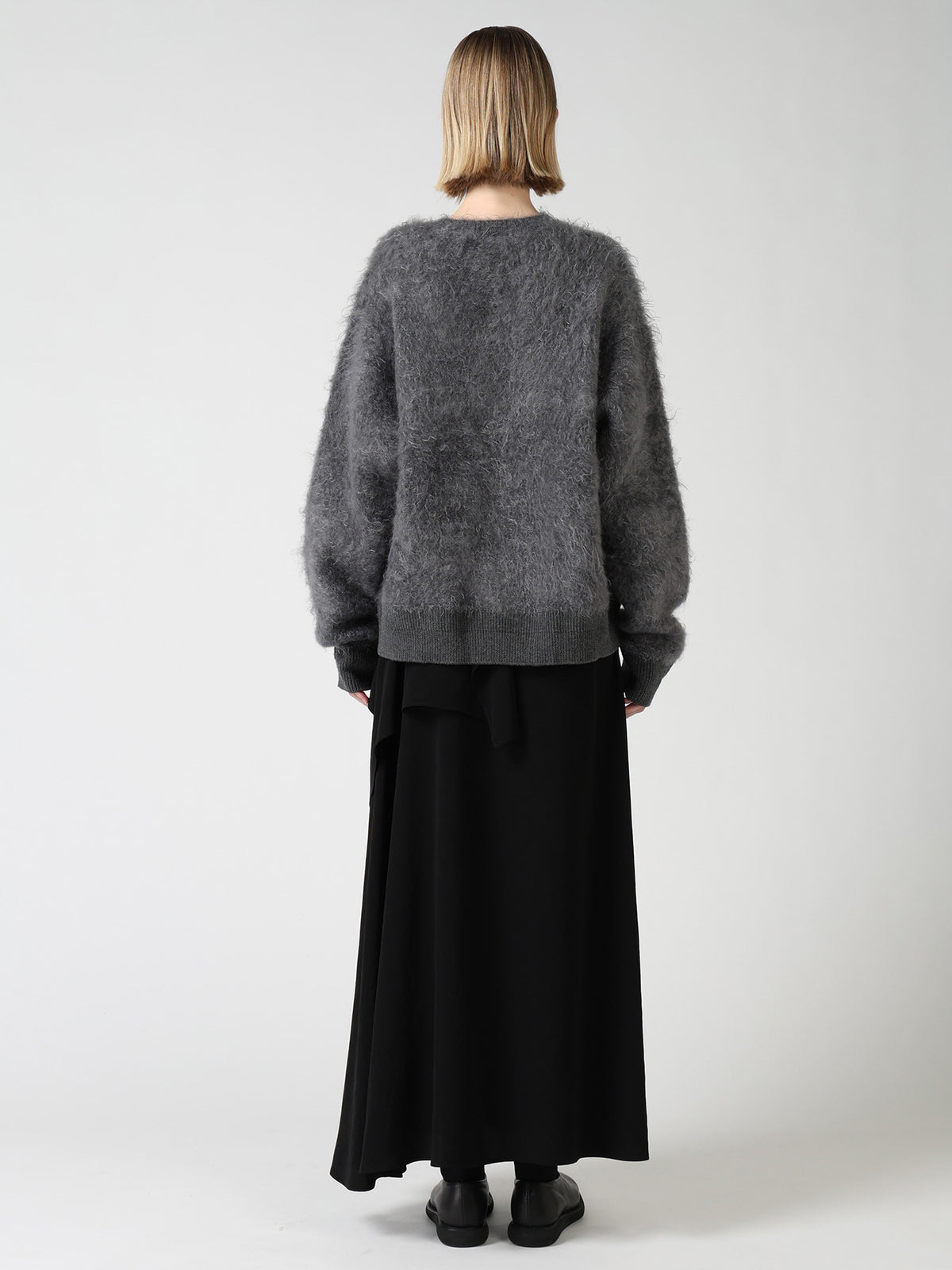 MOHAIR SHAGGY KNIT PULLOVER