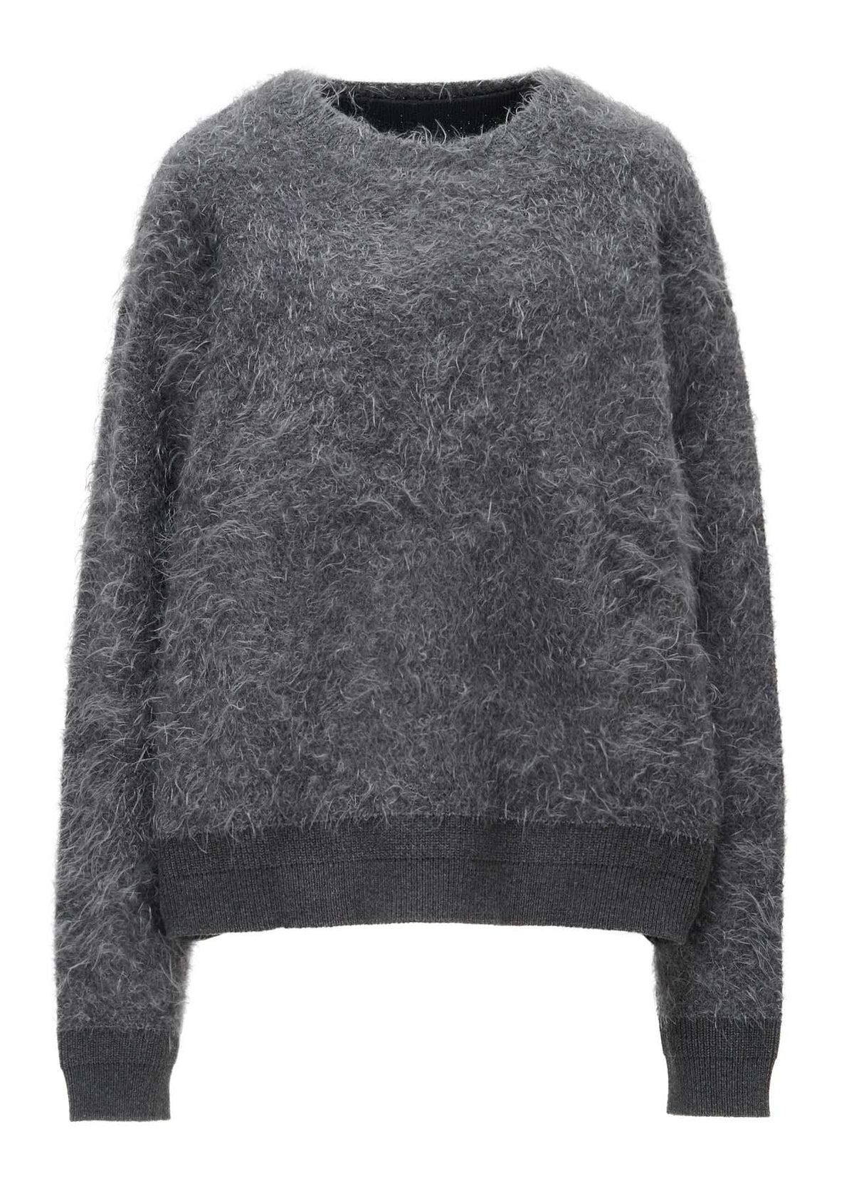 MOHAIR SHAGGY KNIT PULLOVER