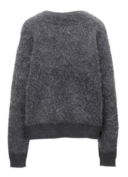 MOHAIR SHAGGY KNIT PULLOVER