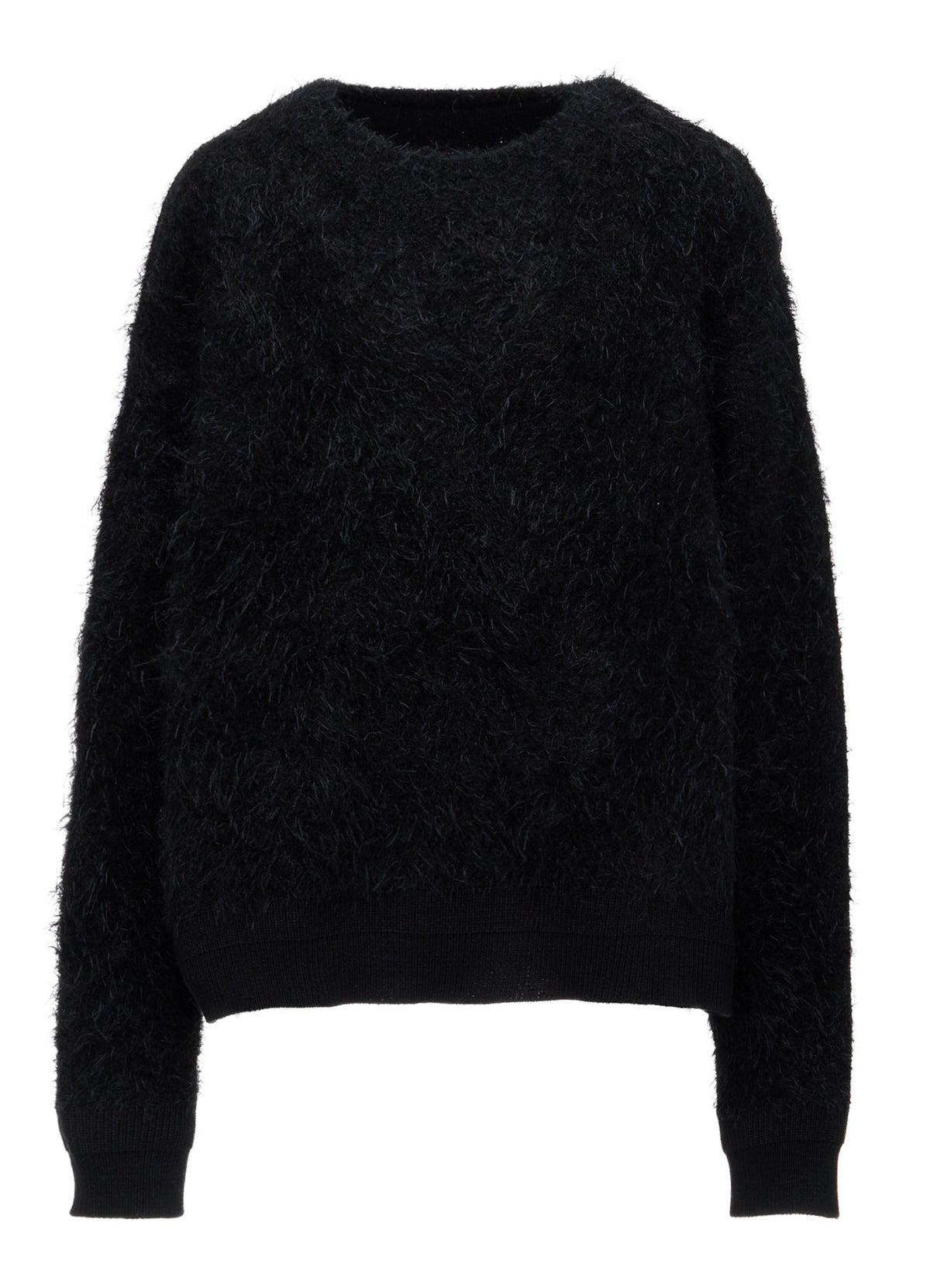 MOHAIR SHAGGY KNIT PULLOVER