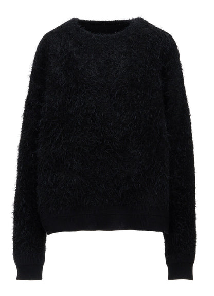 MOHAIR SHAGGY KNIT PULLOVER