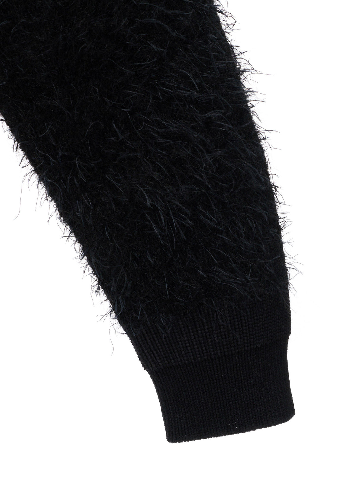 MOHAIR SHAGGY KNIT PULLOVER