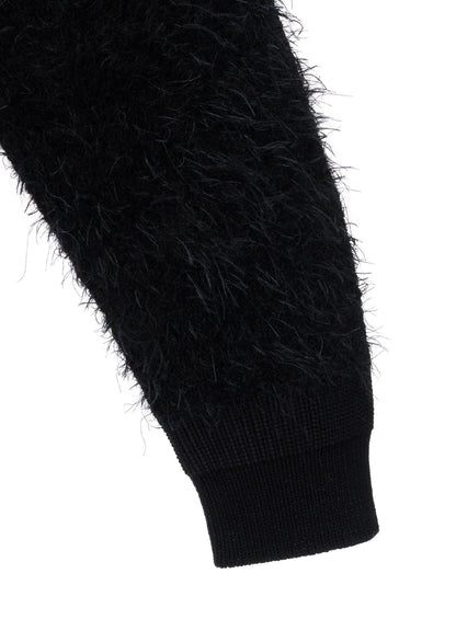 MOHAIR SHAGGY KNIT PULLOVER