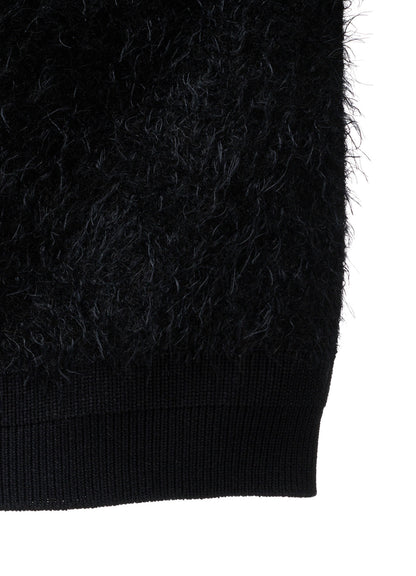 MOHAIR SHAGGY KNIT PULLOVER