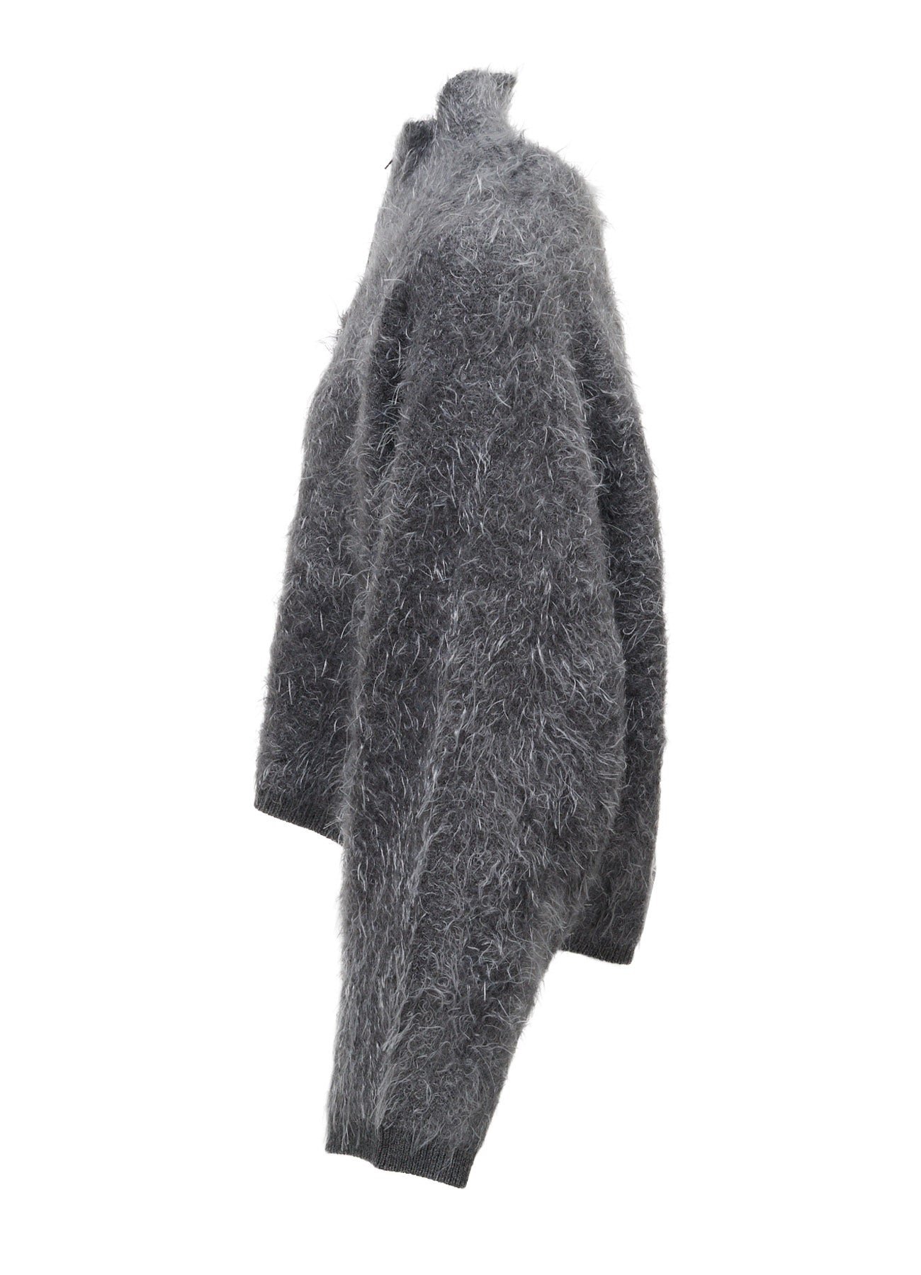MOHAIR SHAGGY ZIP-UP CARDIGAN – THE SHOP YOHJI YAMAMOTO