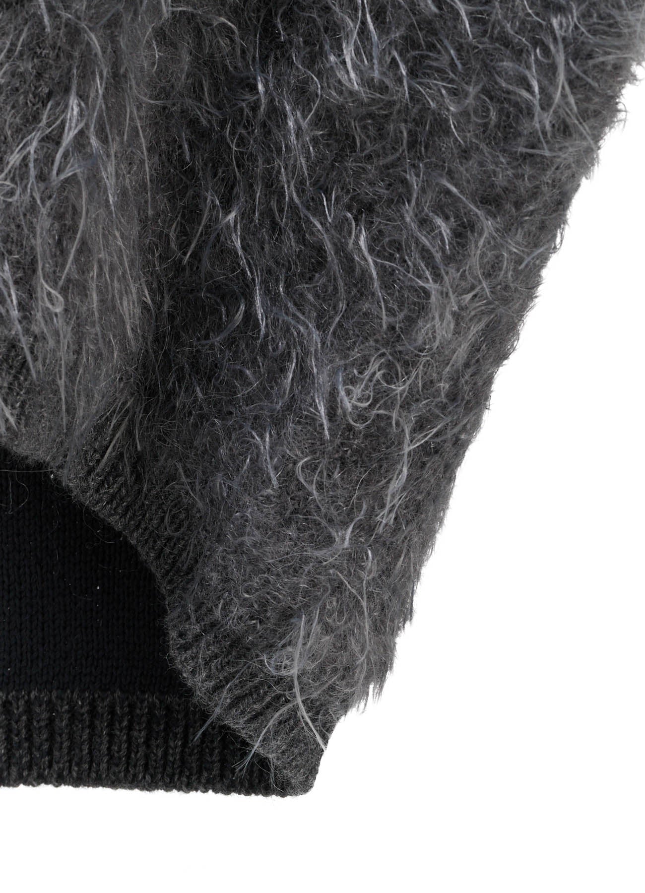 MOHAIR SHAGGY ZIP-UP CARDIGAN – THE SHOP YOHJI YAMAMOTO