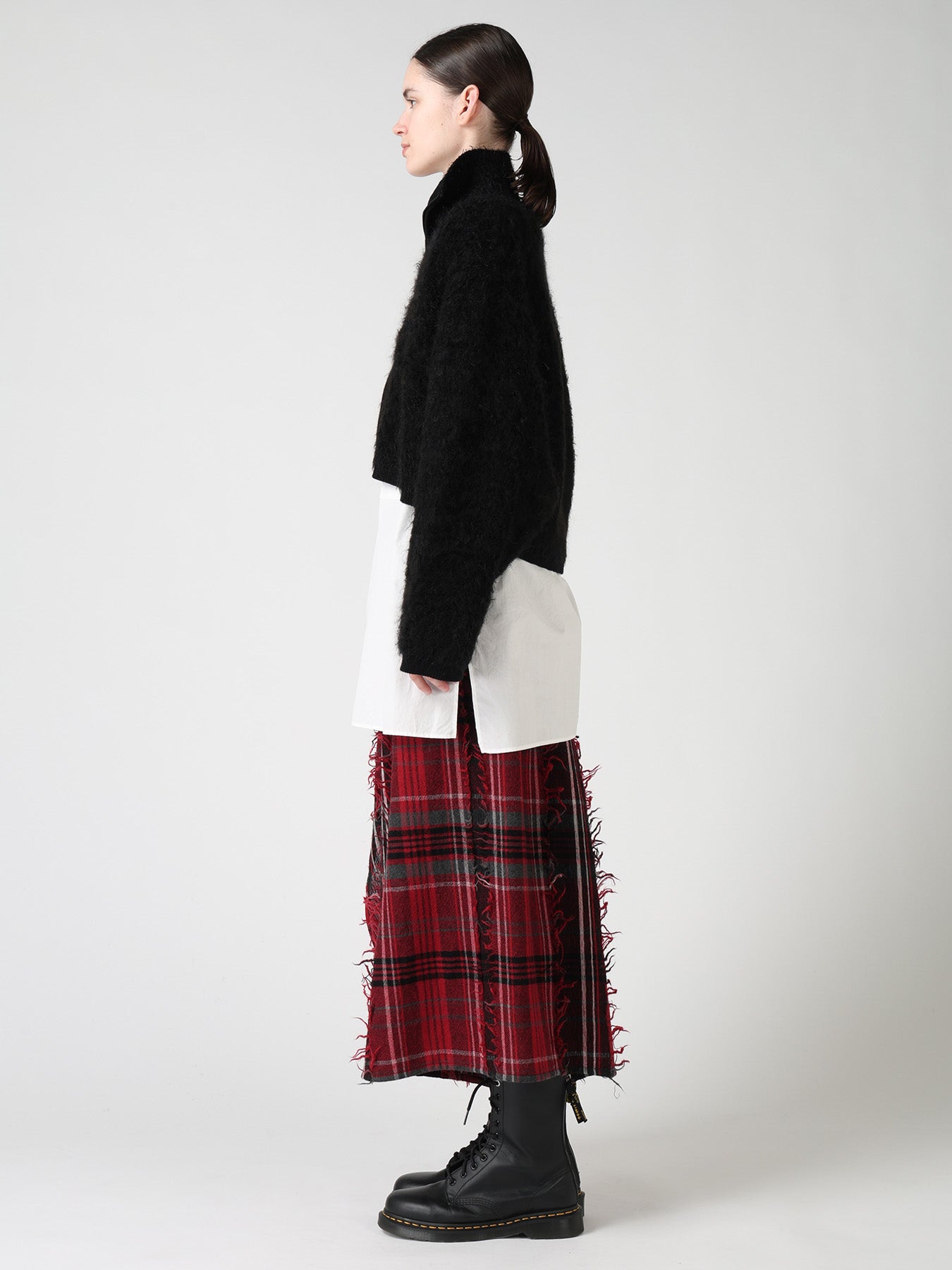 MOHAIR SHAGGY ZIP-UP CARDIGAN – THE SHOP YOHJI YAMAMOTO