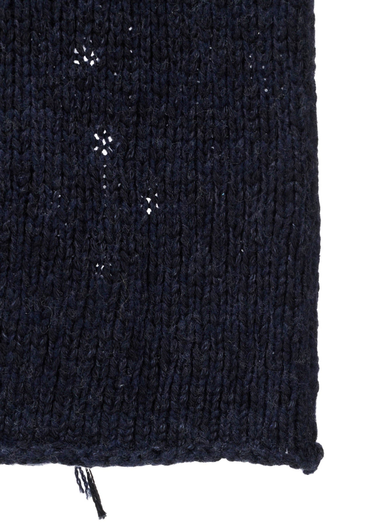 SLUB JERSEY EYELET SKIPPER-COLLAR PULLOVER – THE SHOP YOHJI YAMAMOTO