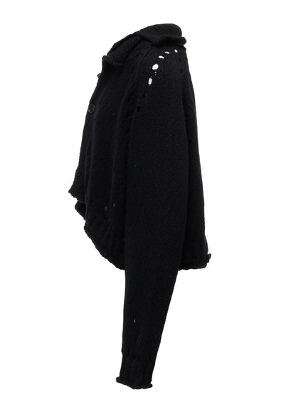 SLUB JERSEY EYELET DOUBLE-COLLAR TAILOR JACKET