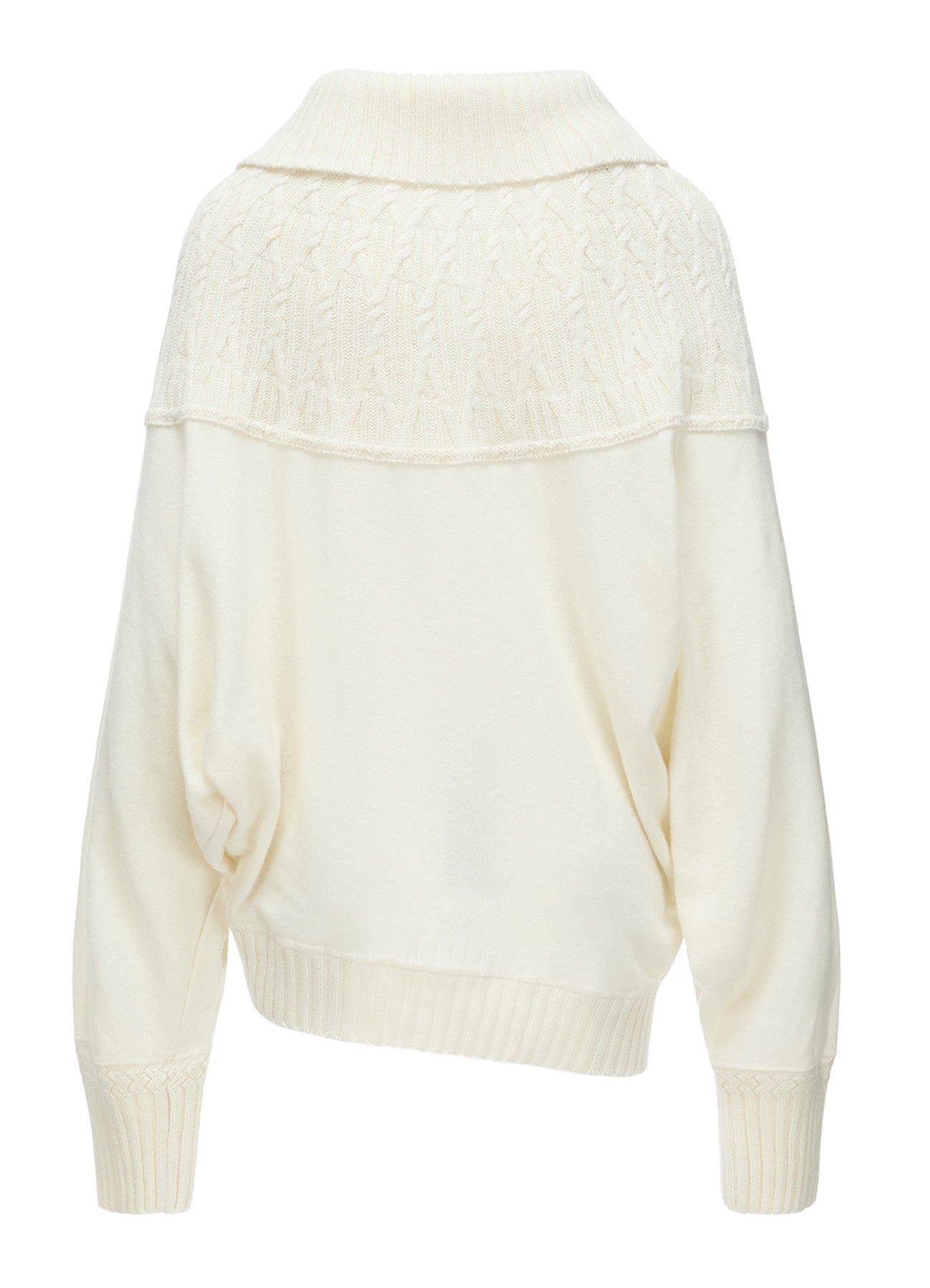 Y's YOHJI YAMAMOTO 半袖 ホワイト カーディガン ROUND YOKE ARRANGED CARDIGAN – THE SHOP YOHJI YAMAMOTO