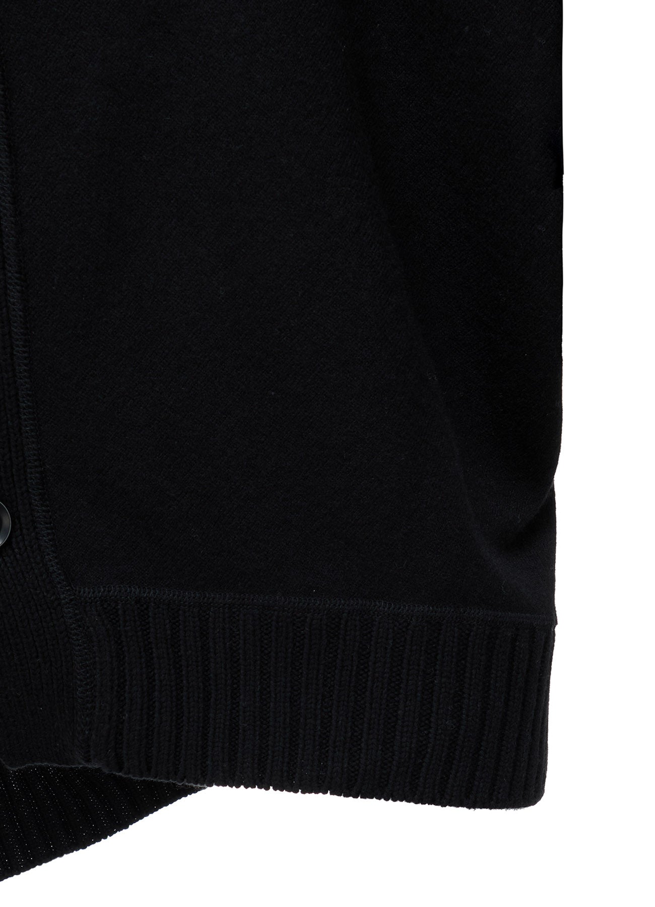 ROUND YOKE ARRANGED CARDIGAN