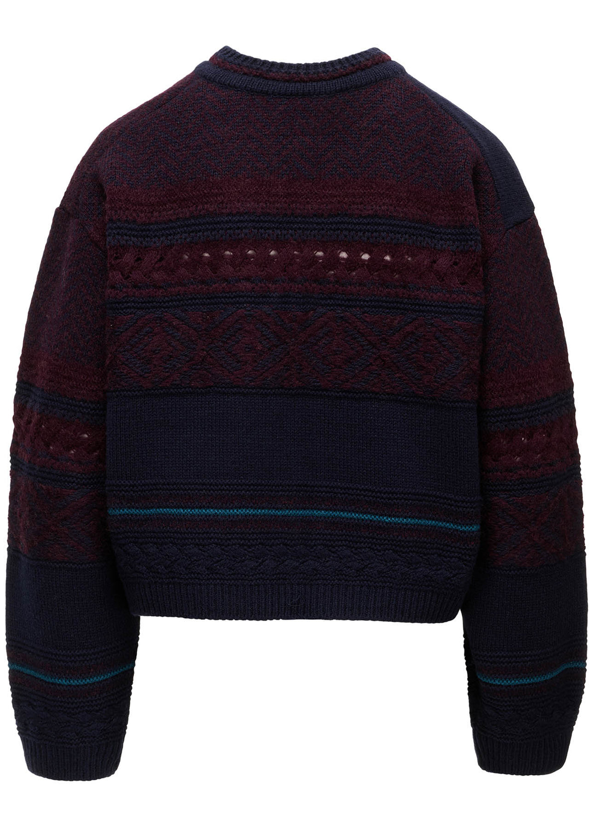TYROLEAN JACQUARD CARDIGAN