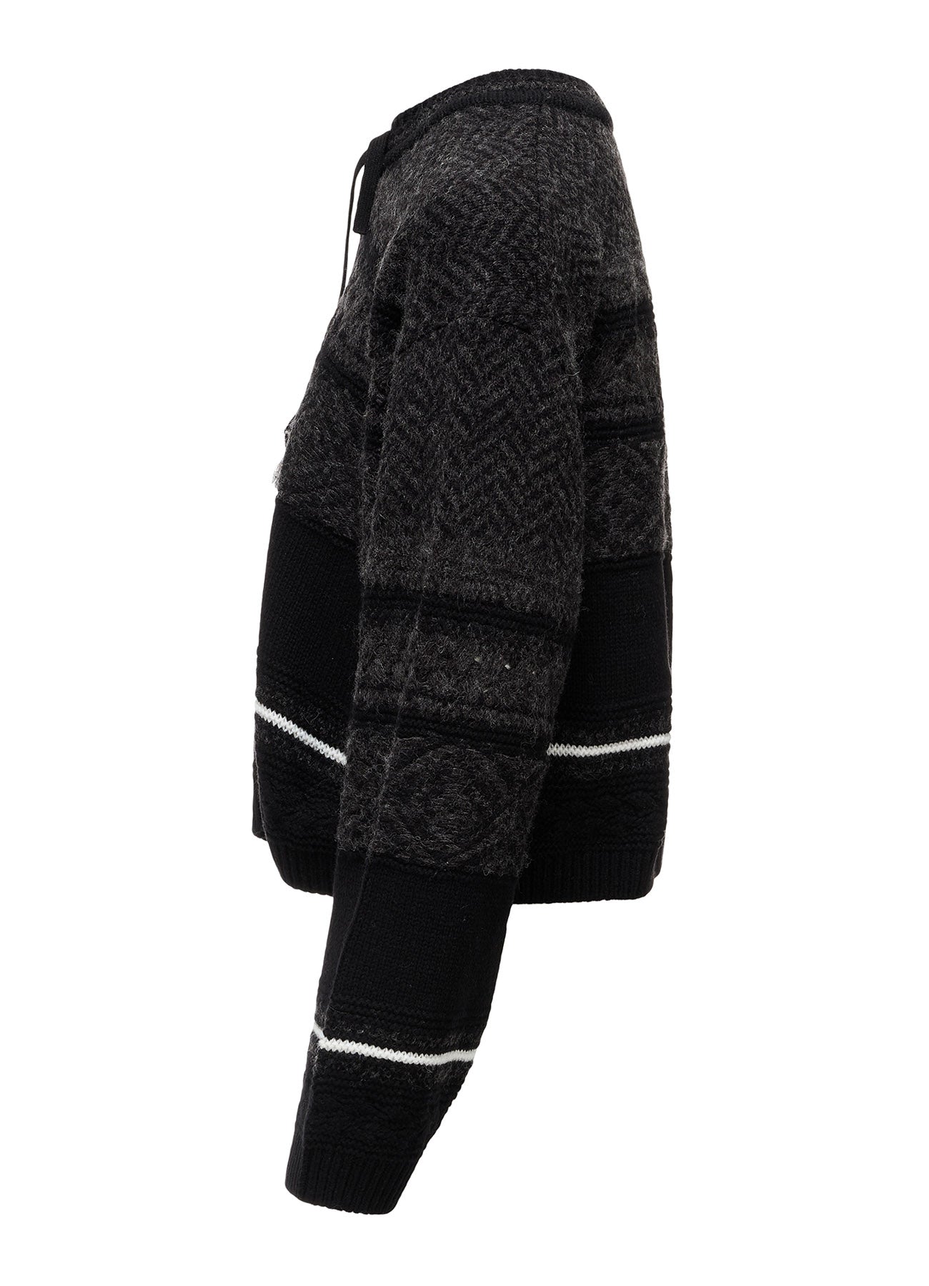 TYROLEAN JACQUARD CARDIGAN