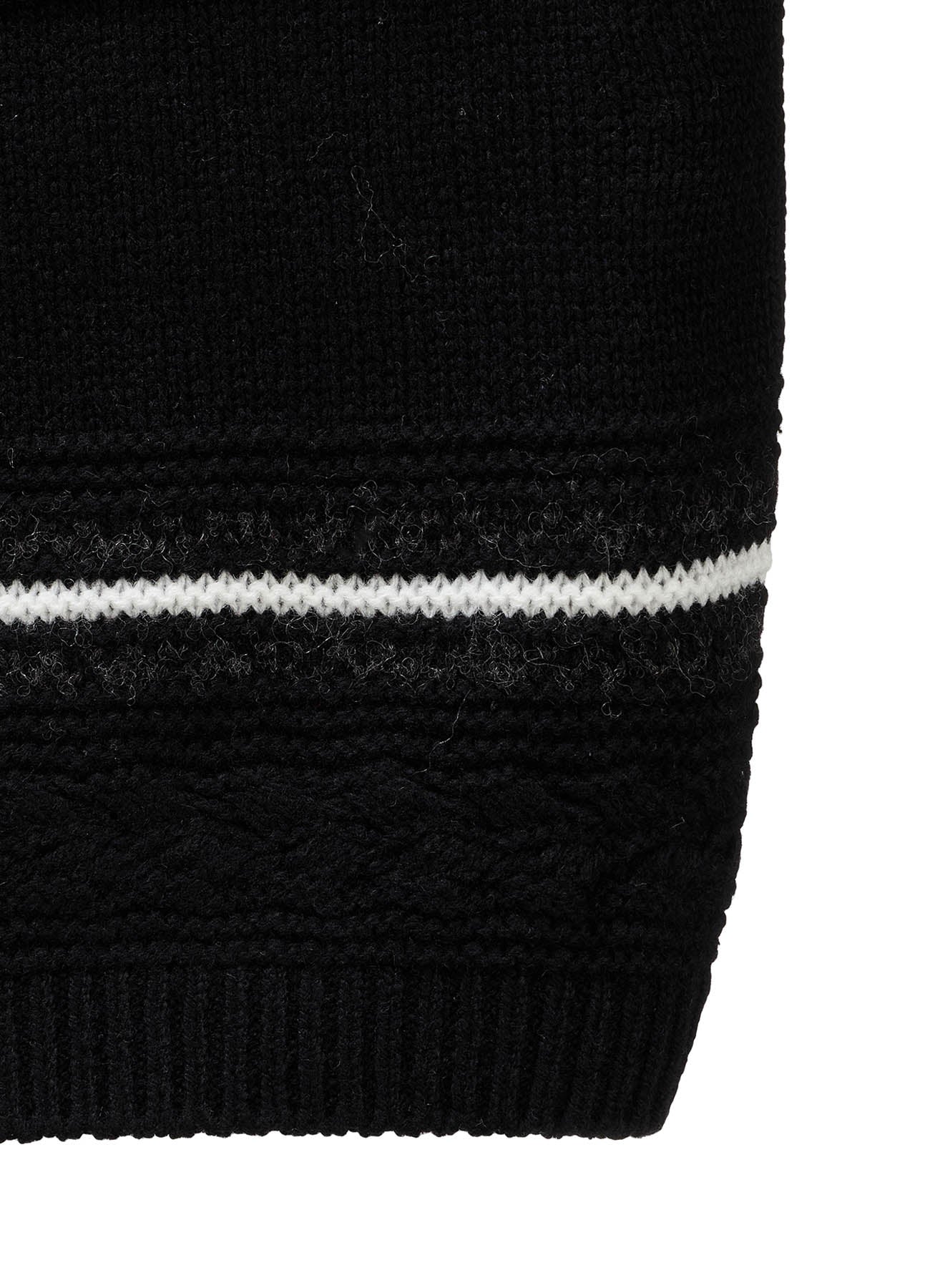 TYROLEAN JACQUARD CARDIGAN