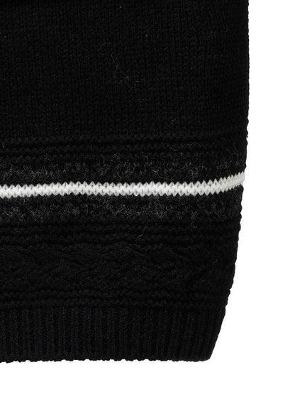 TYROLEAN JACQUARD CARDIGAN