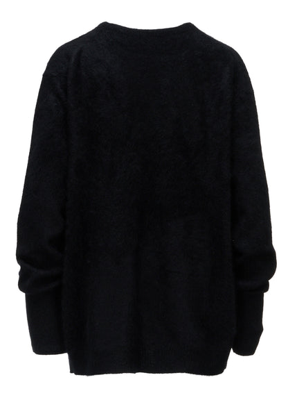 CASHMERE COLOR BLOCKING PULLOVER