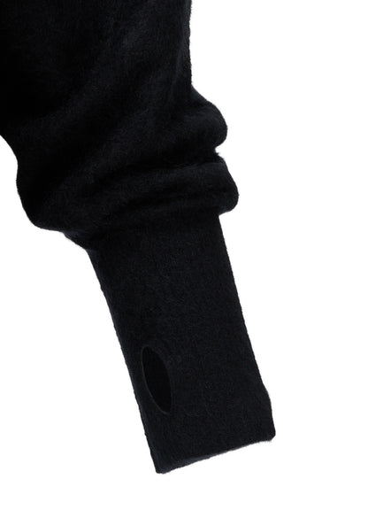CASHMERE COLOR BLOCKING PULLOVER
