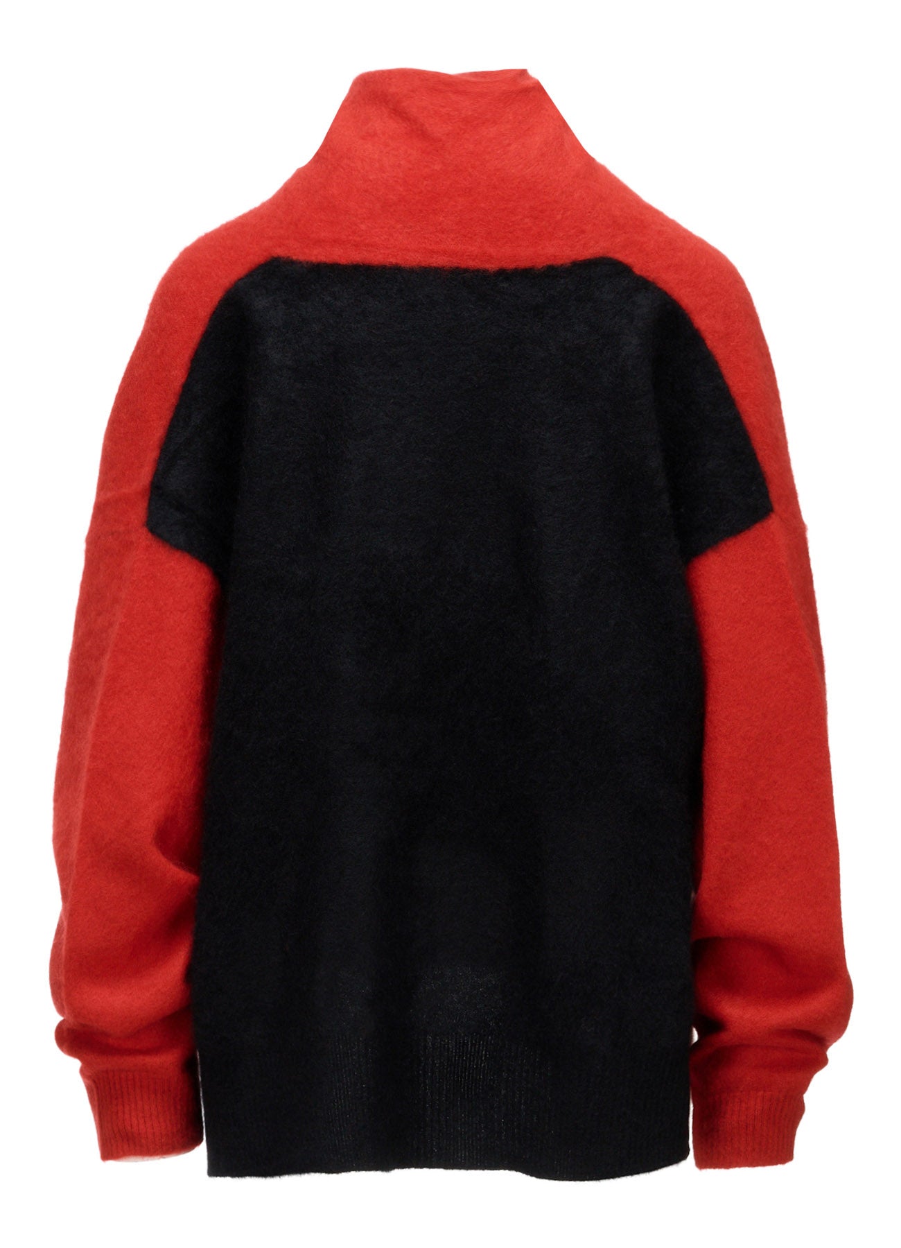 CASHMERE COLOR BLOCKING GOWN