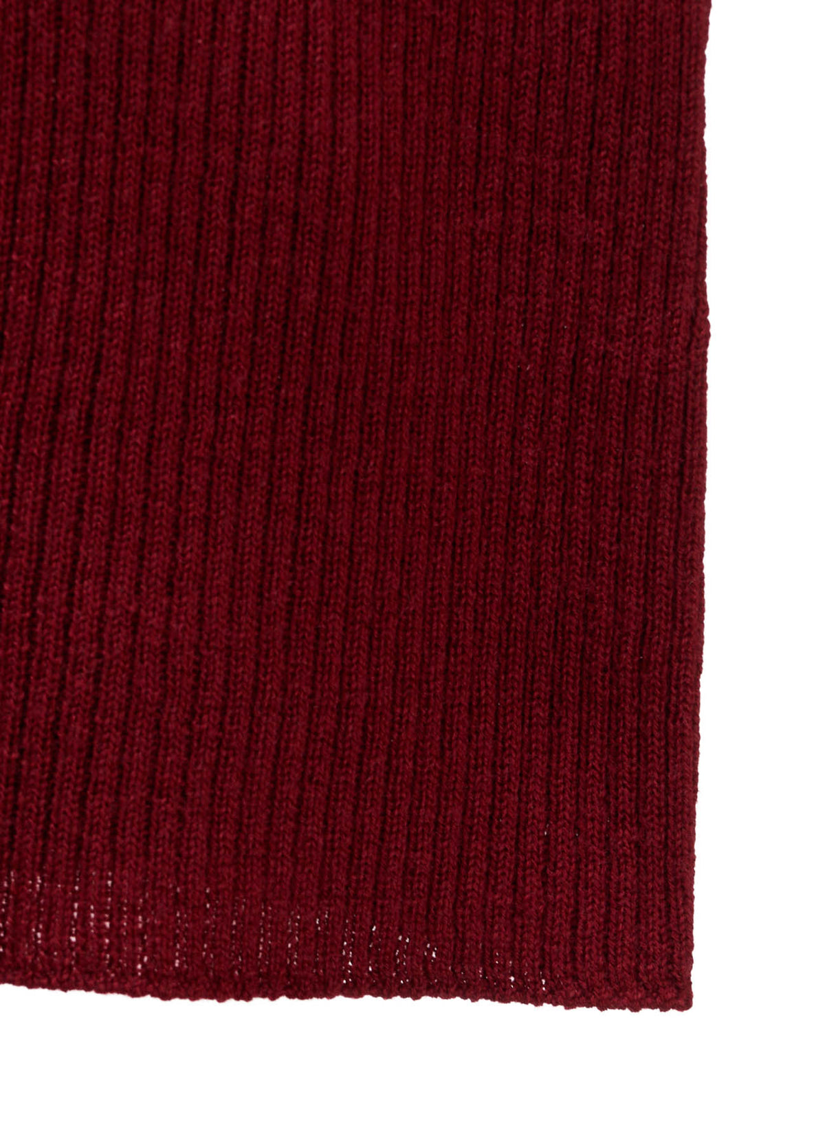 WOOL RIB 3-WAY BUTTON-UP HIGH NECK PULLOVER