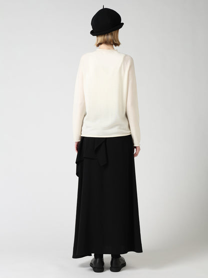 WOOL INTARSIA Y's LOGO PULLOVER