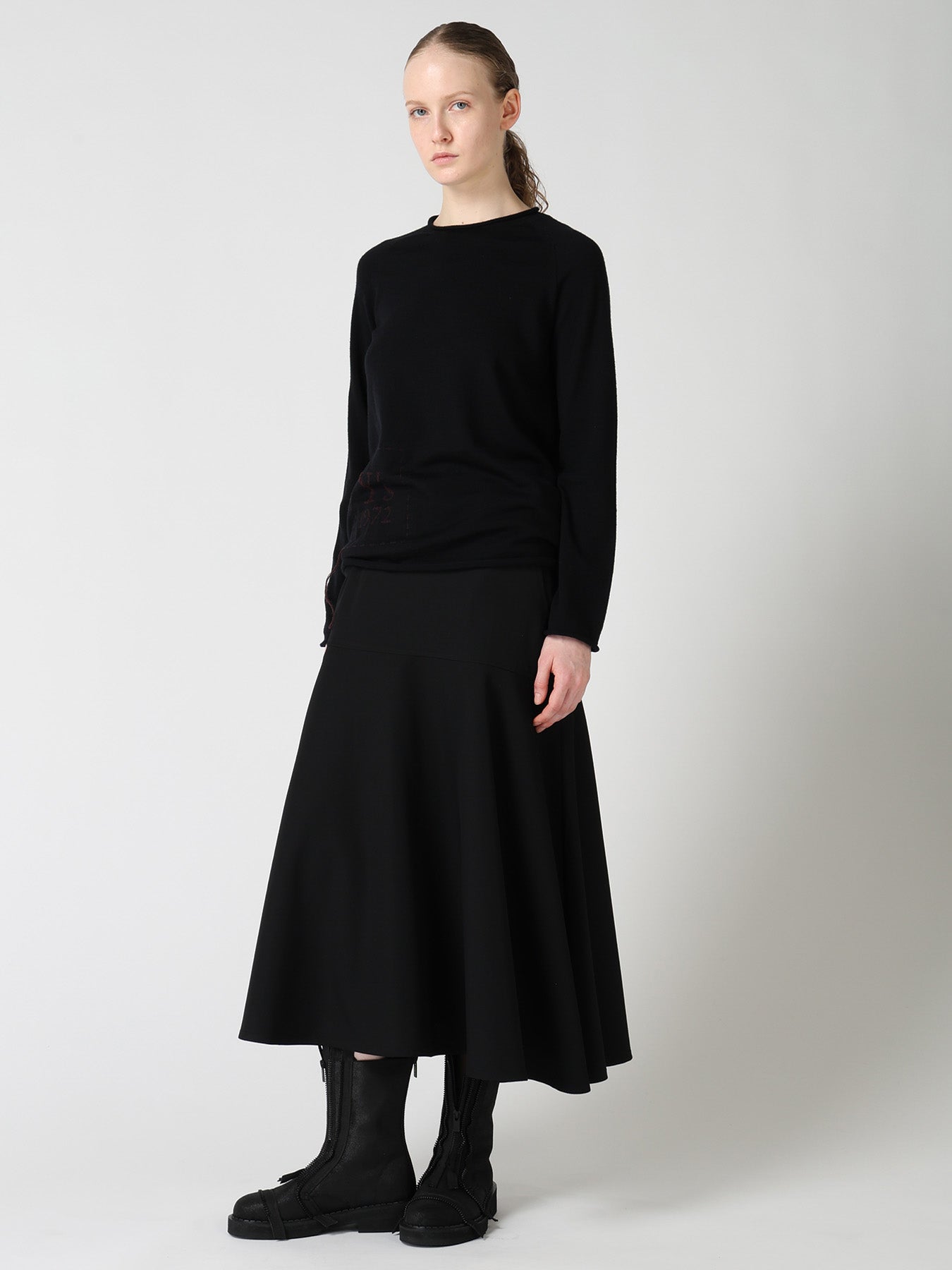 WOOL INTARSIA Y's LOGO PULLOVER – THE SHOP YOHJI YAMAMOTO