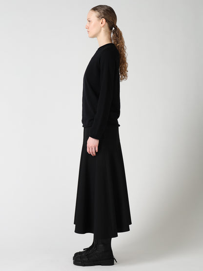 WOOL INTARSIA Y's LOGO PULLOVER